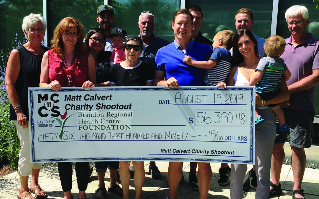 Matt Calvert Charity Shootout 2019 Proceeds