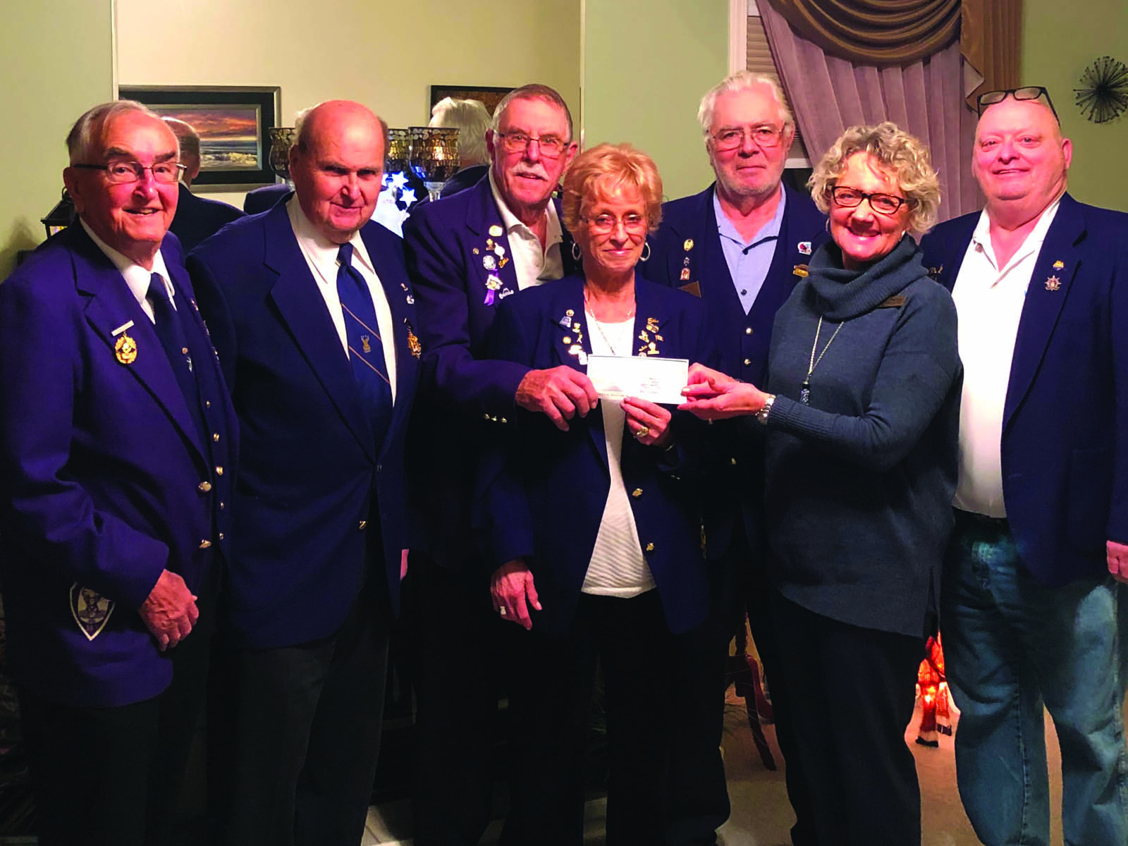 Brandon Elks Lodge cheque presentation