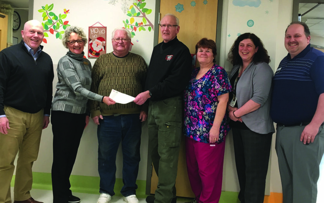 Memory Lane Car Club Makes Donation