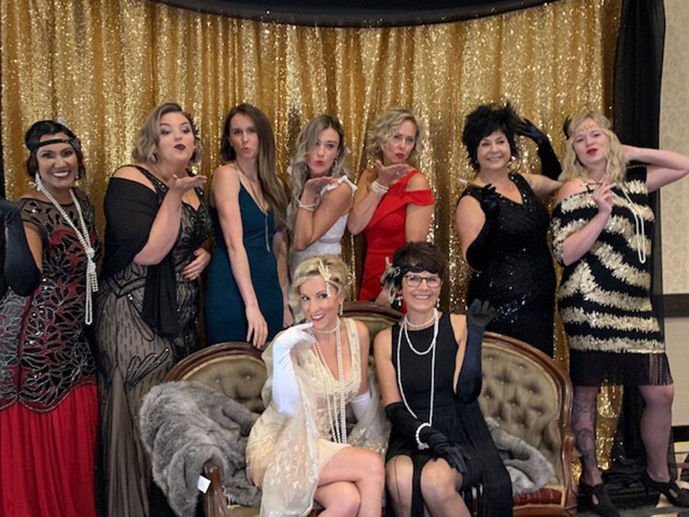 BRHC Foundation Annual Gala Committee (2019) Members of the BRHC Foundation Annual Gala Committee (2019) dressed for the Great Gatsby theme