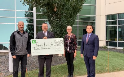 TD Group Supports Pumps for Life