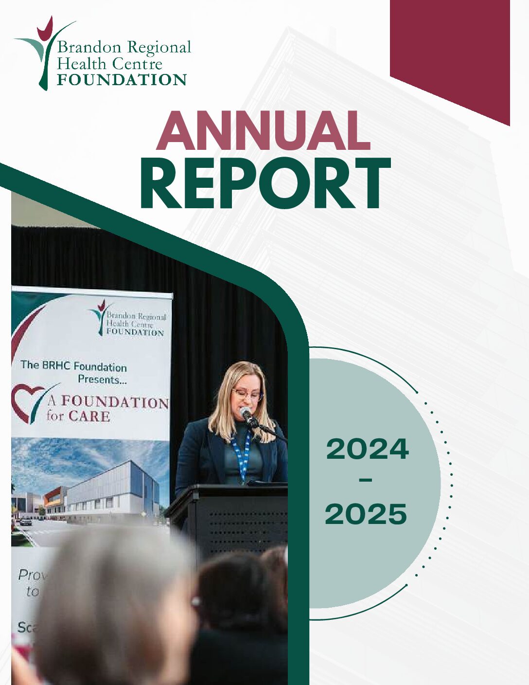 Front cover of BRHC Foundation Annual Report 2020-2021